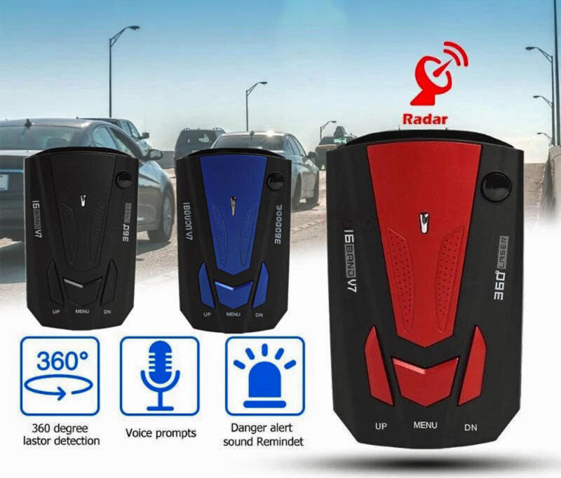Speed Radar Detector with Voice Alert