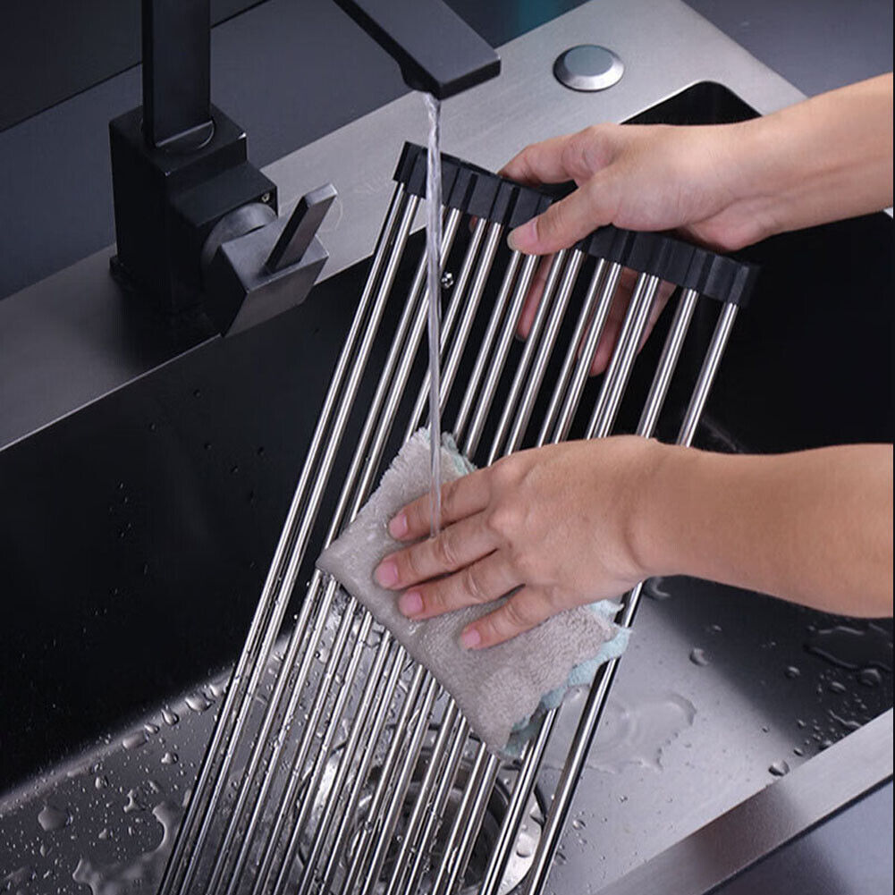 Roll Up Sink Rack