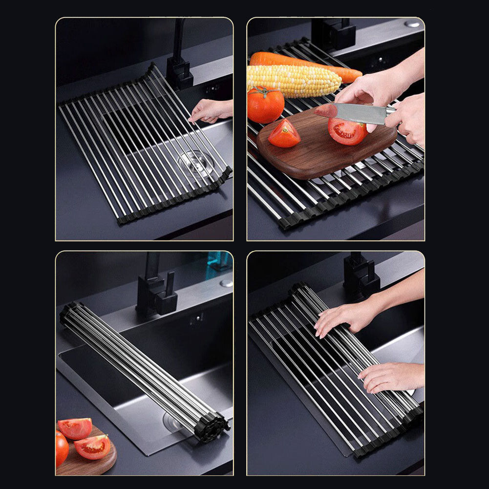Roll Up Sink Rack