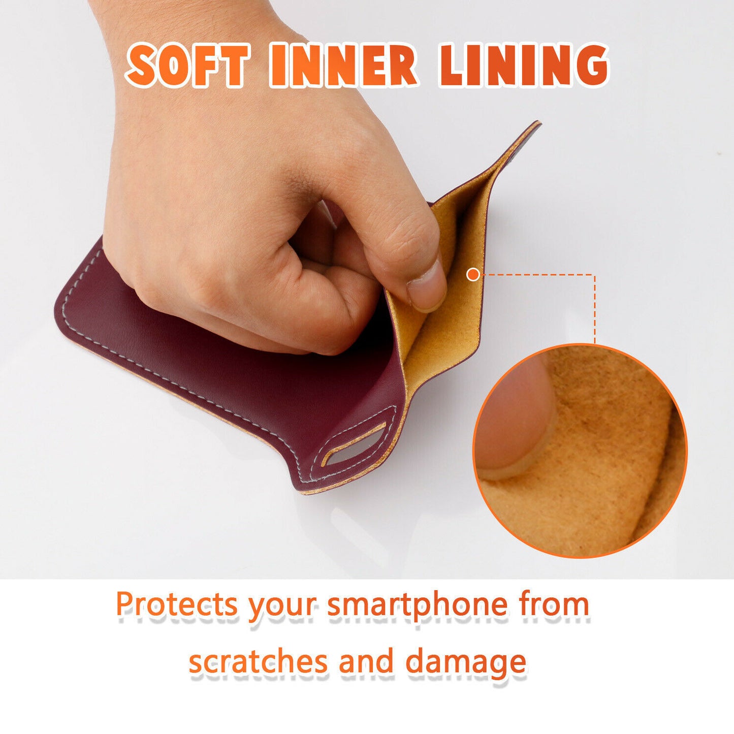 iPhone Belt Holster (Vegan Leather)