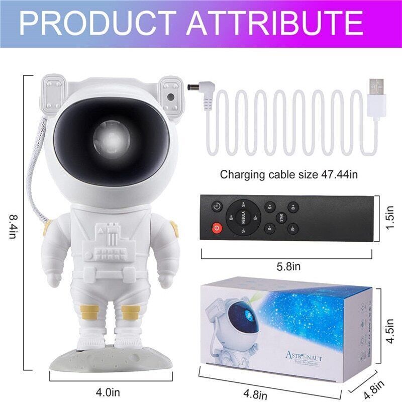 Astronaut Starry Sky Projector