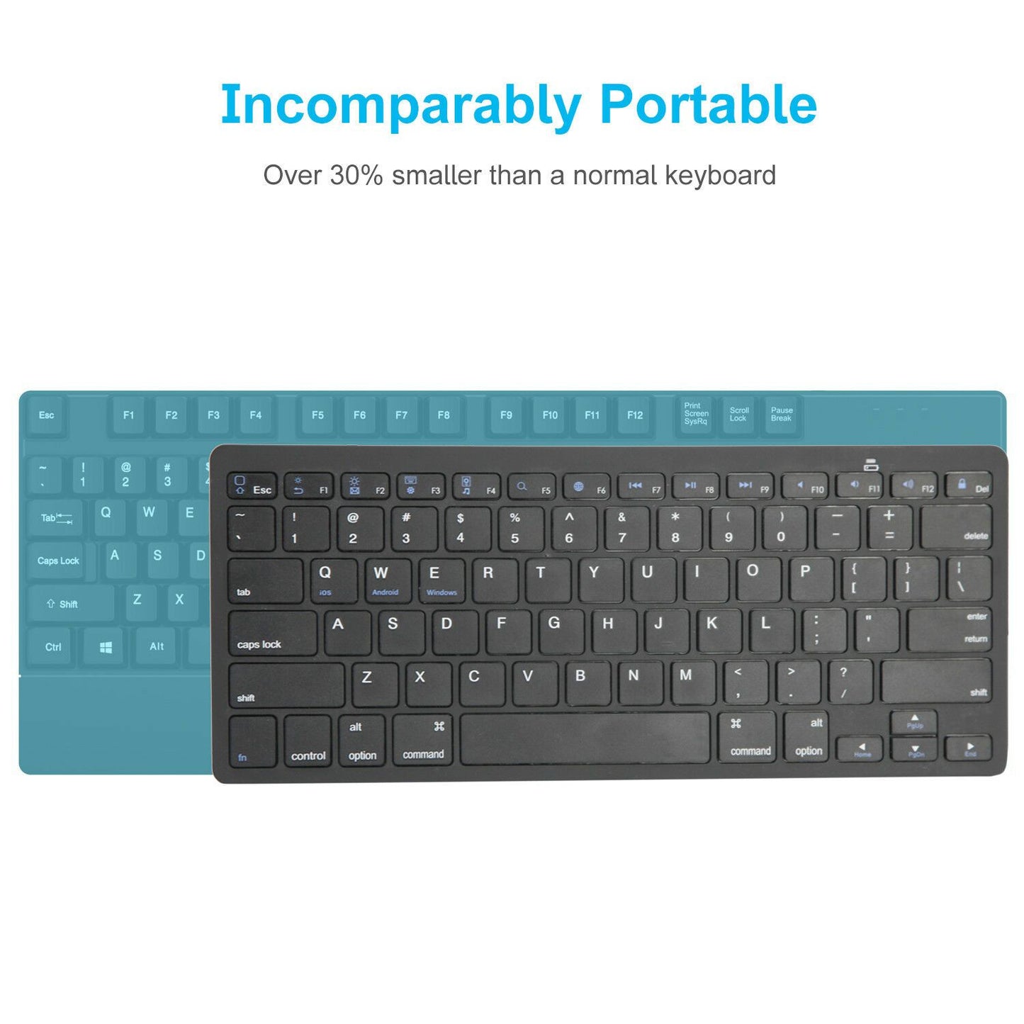 Phone & Tablet Wireless Keyboard