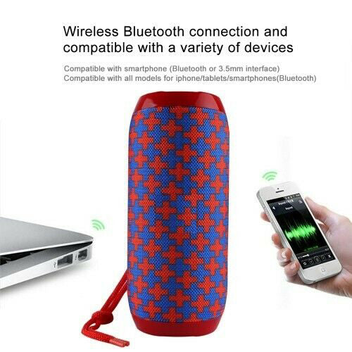 Portable Bluetooth Speaker with FM Radio