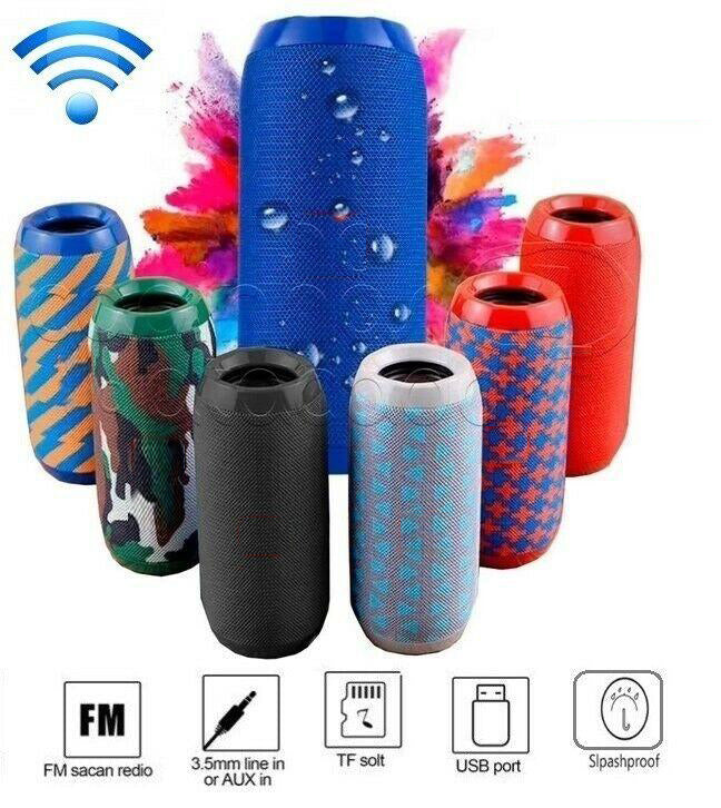 Portable Bluetooth Speaker with FM Radio