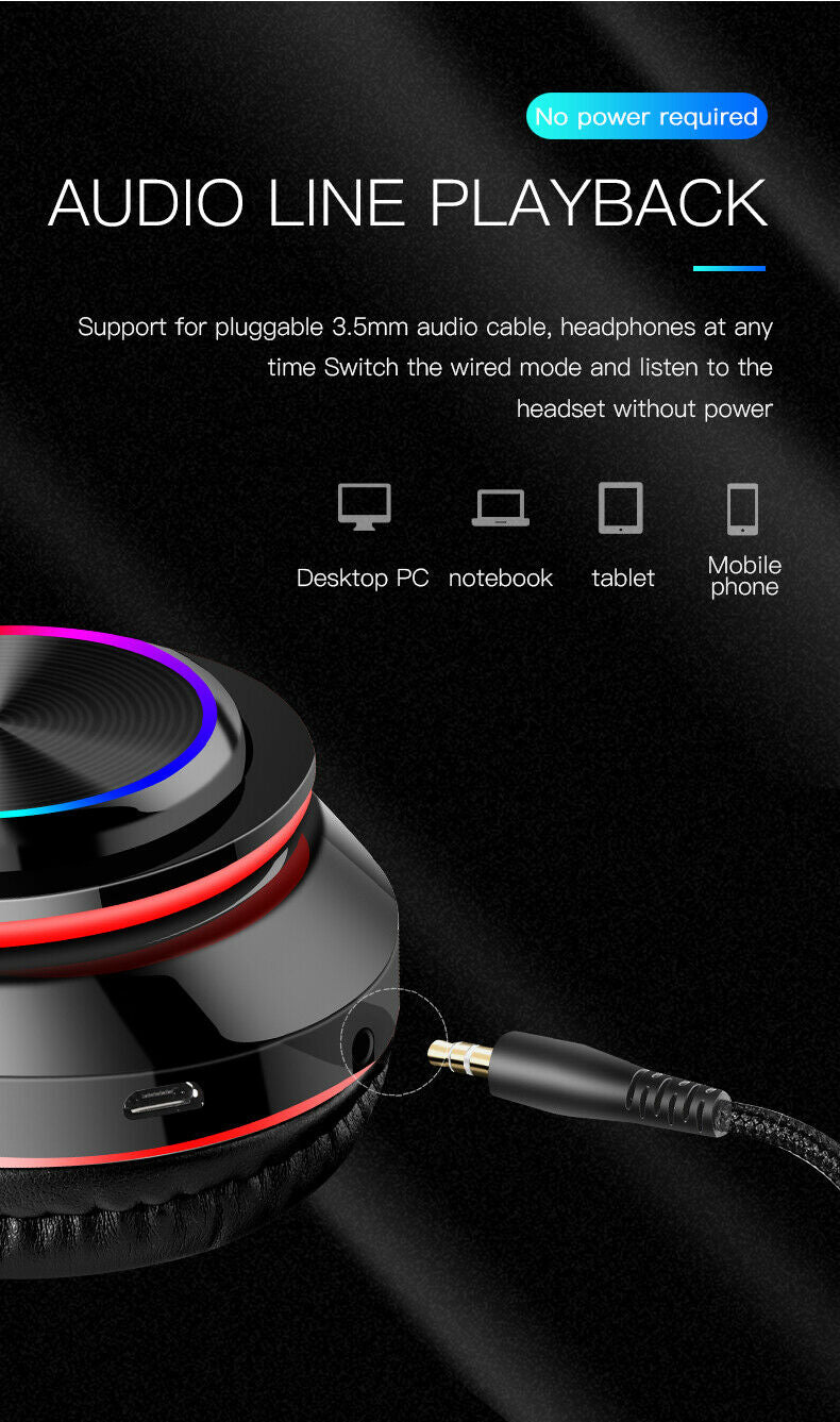 Wireless Foldable Headphones