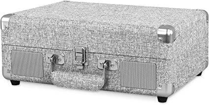 Portable Suitcase Record Player - Dual Bluetooth