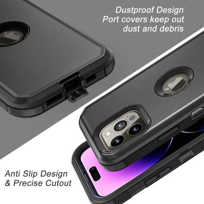 Heavy-Duty Shockproof iPhone Case (More Sizes)