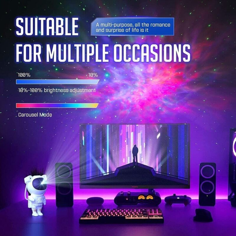 Astronaut Starry Sky Projector