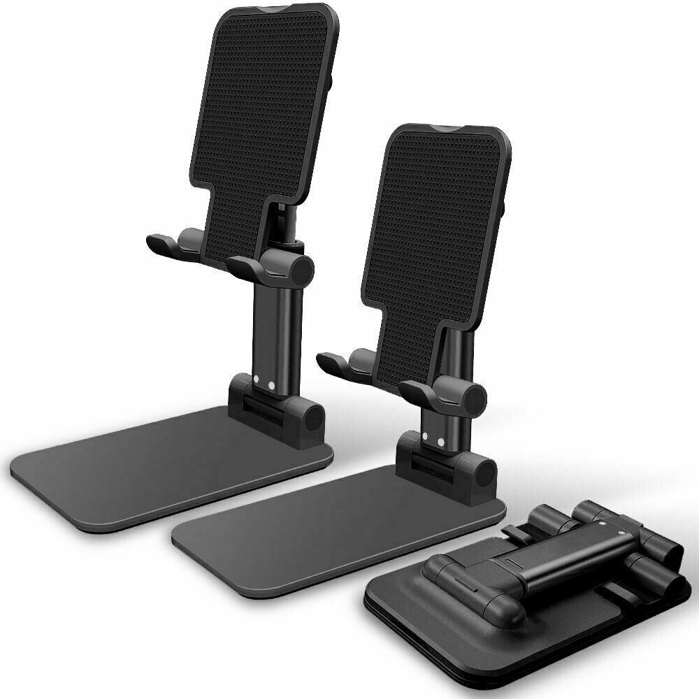 Adjustable Phone Tablet Desktop Stand Desk Holder Mount Cradle For iPhone iPad