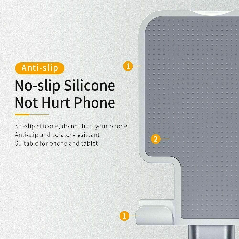 Adjustable Phone Tablet Desktop Stand Desk Holder Mount Cradle For iPhone iPad