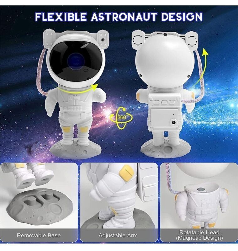 Astronaut Starry Sky Projector