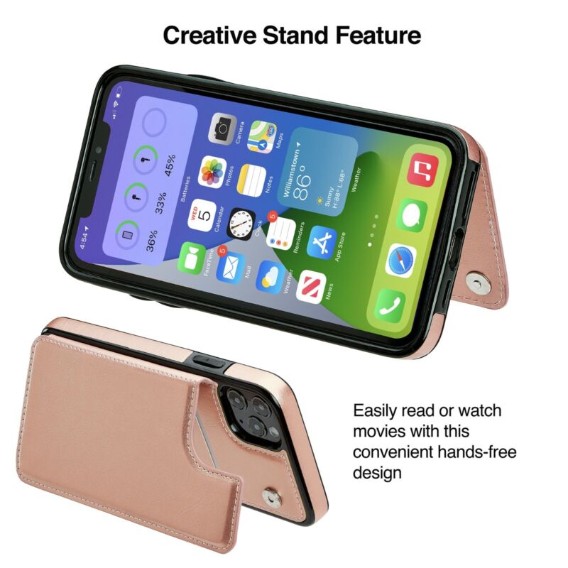 Soft iPhone Wallet Case Cover - 6 Colors!