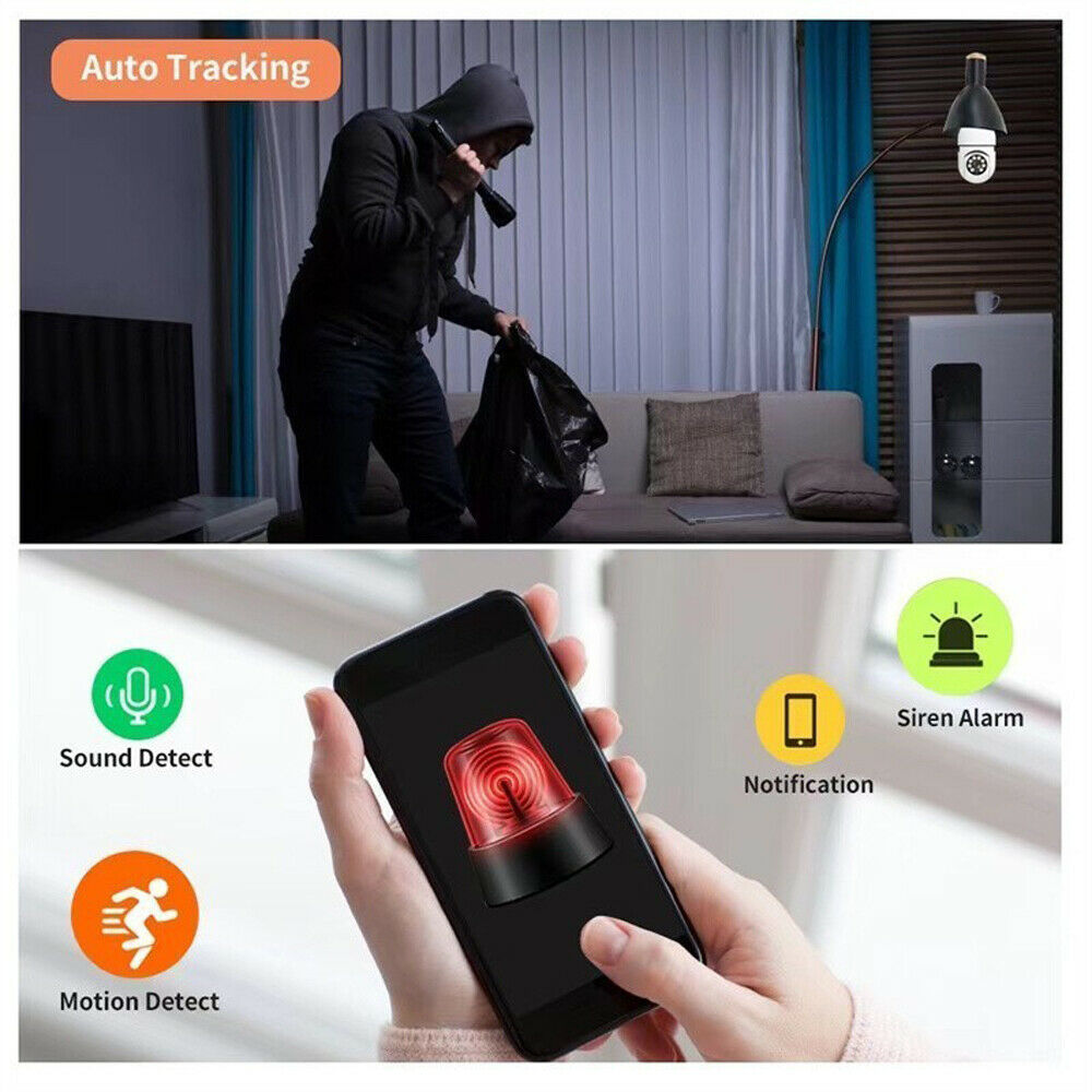 Lightbulb Security Camera