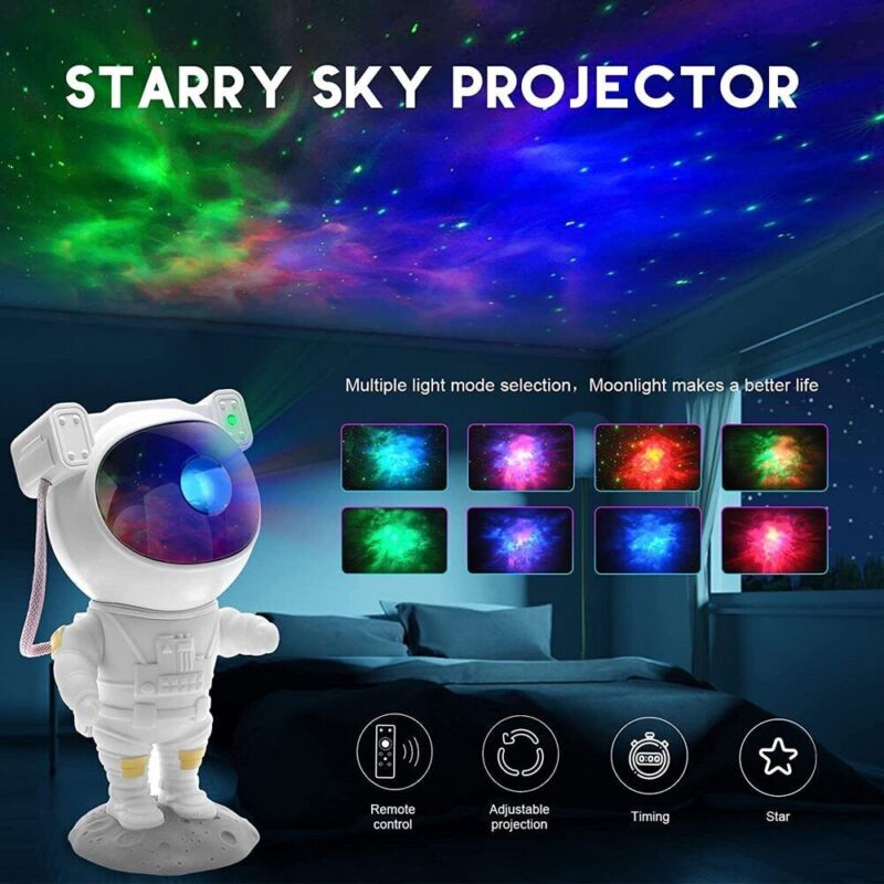 Astronaut Starry Sky Projector