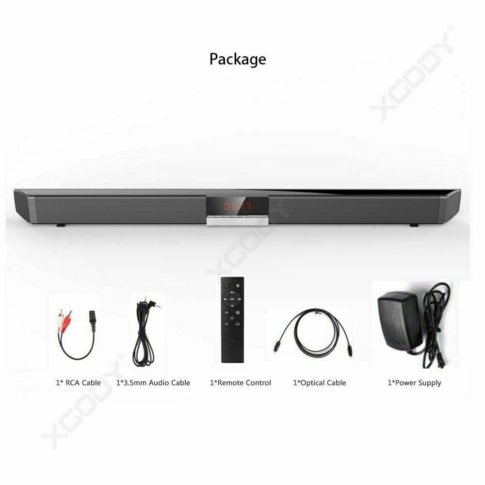 TV Home Theater Sound Bar (With Bluetooth Wireless)