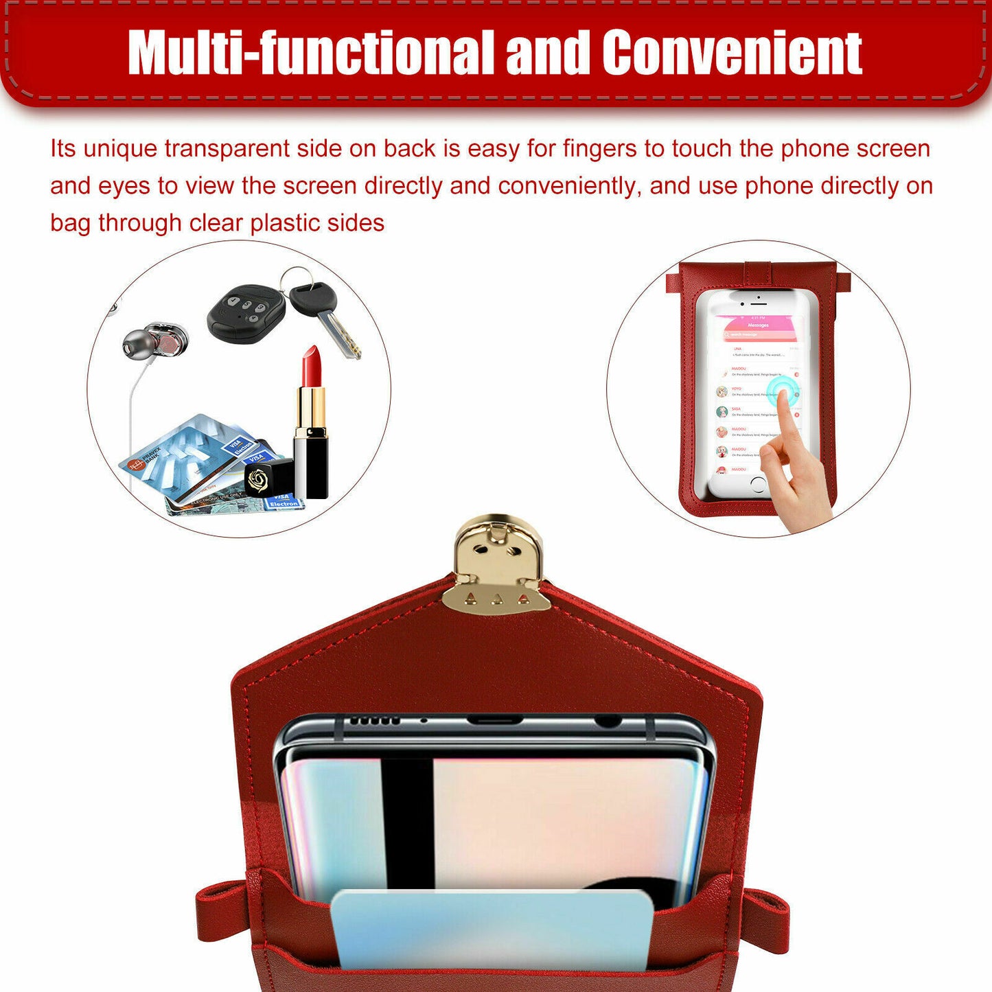 Touchscreen Phone Purse