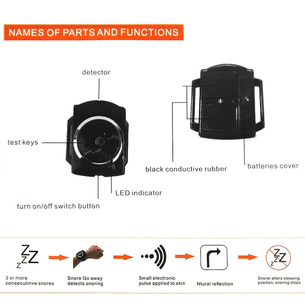 Anti-Snore Wristband