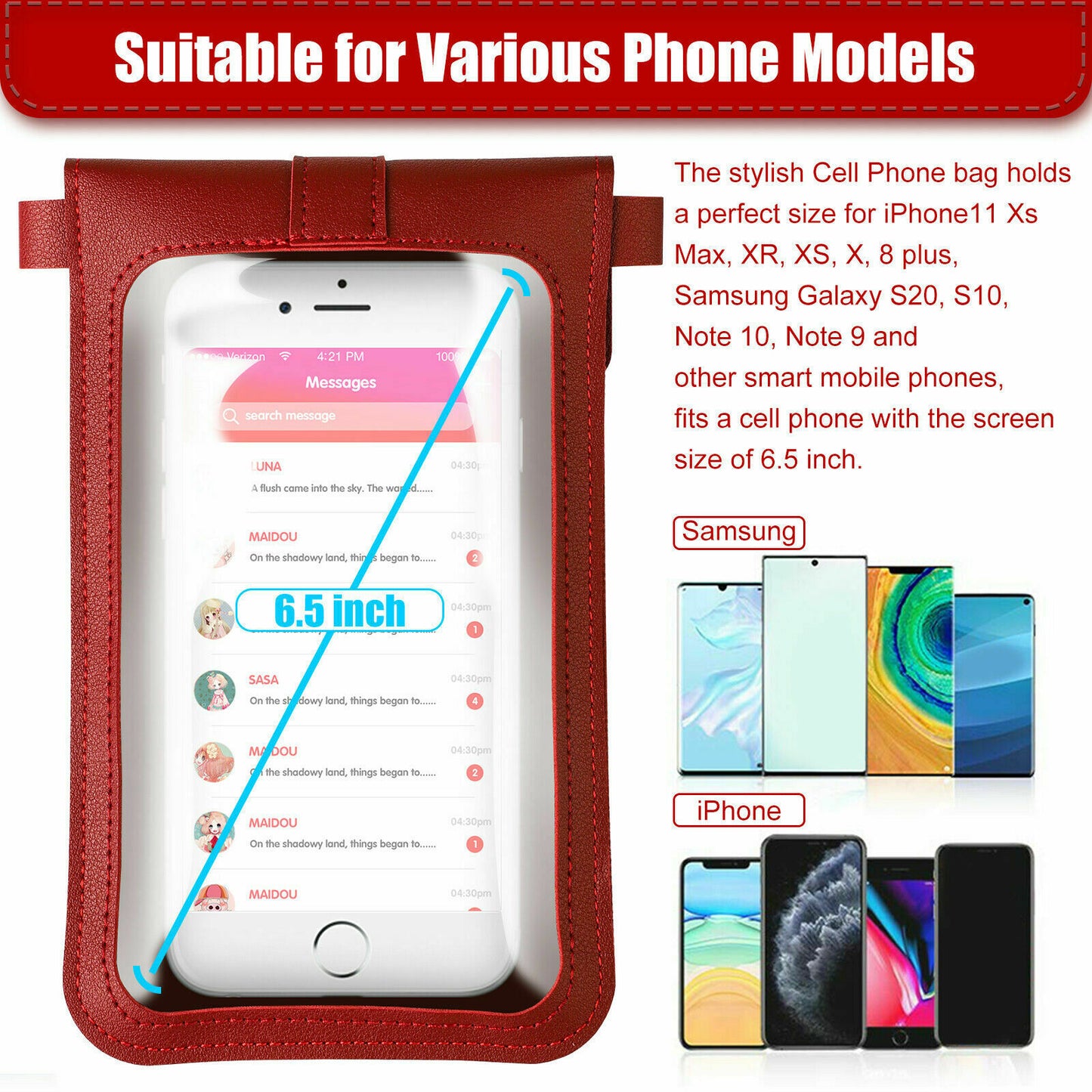 Touchscreen Phone Purse