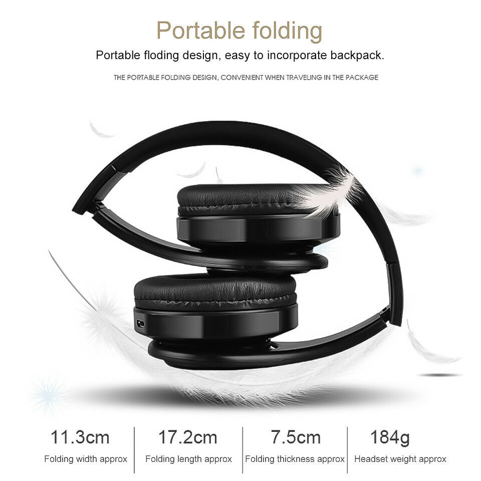 Wireless Foldable Headphones