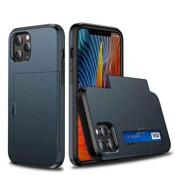 Hard Shockproof Wallet Case