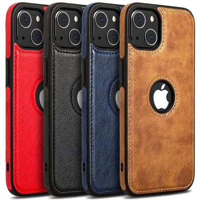 Leather Shockproof iPhone Case
