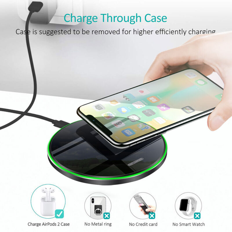 Fast Wireless Phone Charging Pad