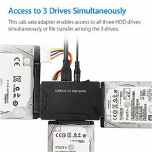 External Hard Drive Reader Recovery Converter for Universal 2.5" 3.5" HDD/SSD CD