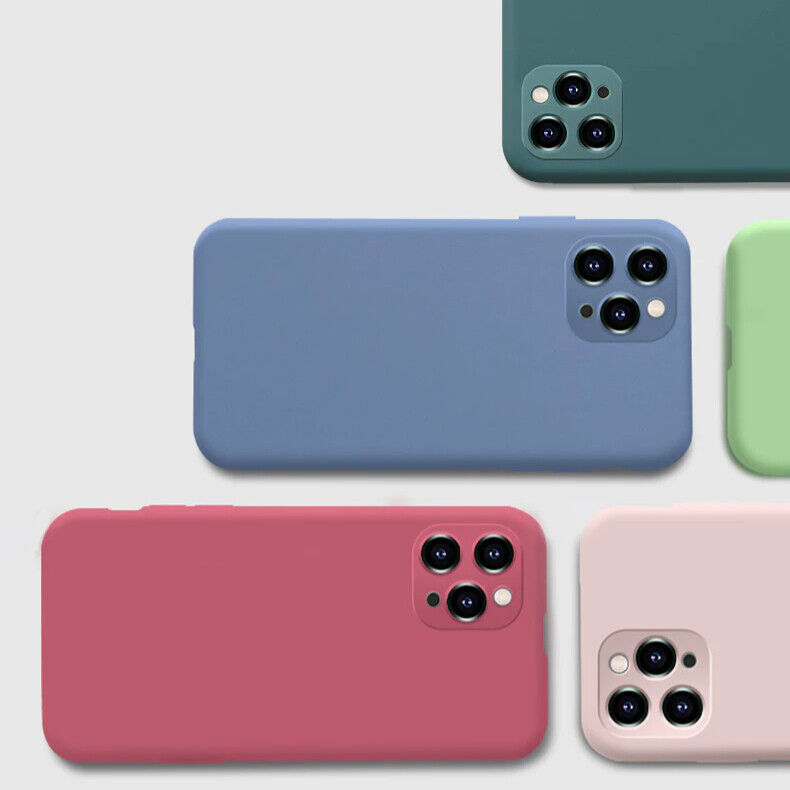 Slim Silicone Protective iPhone Case - 8 Colors! (More Sizes)