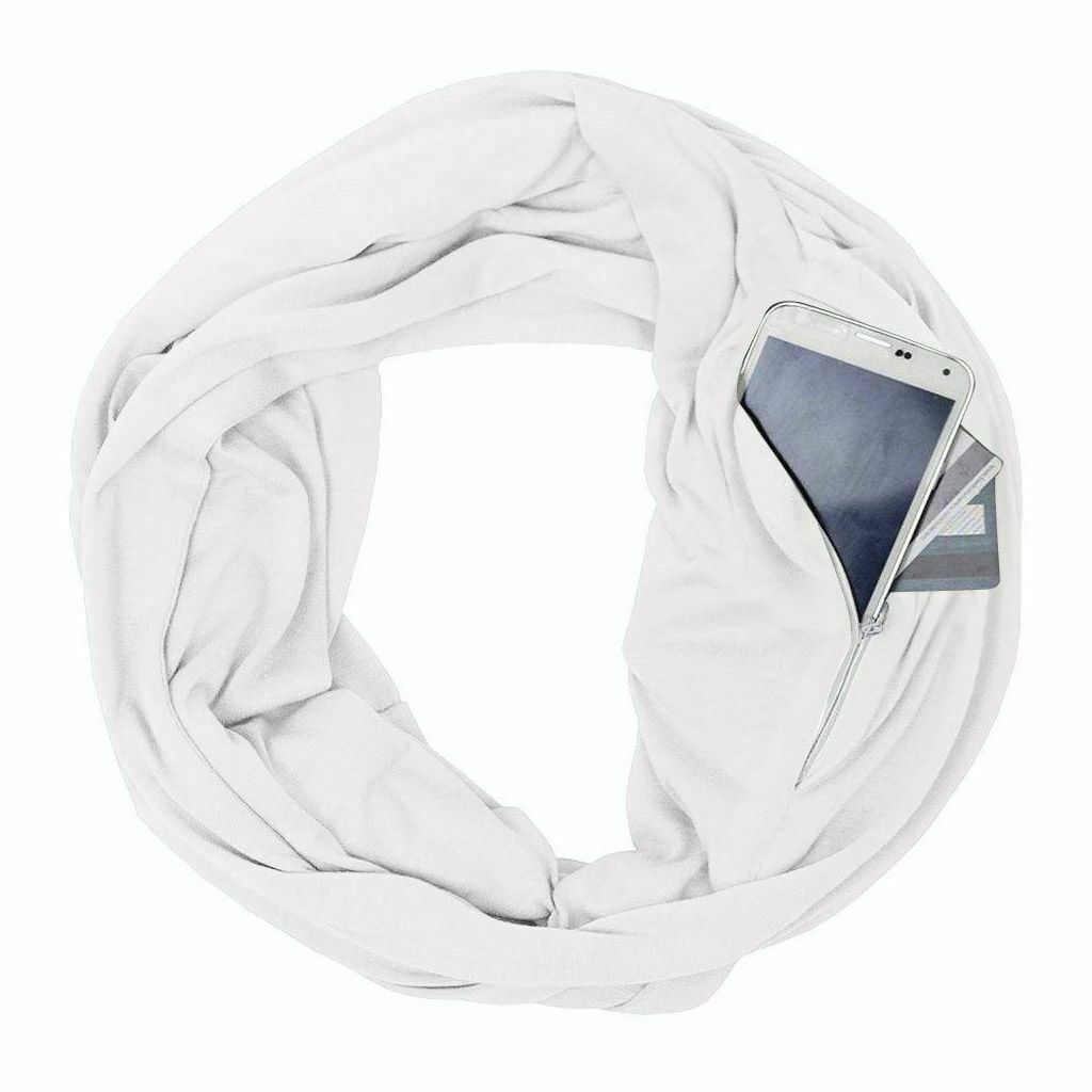 Zippered Pocket Scarf