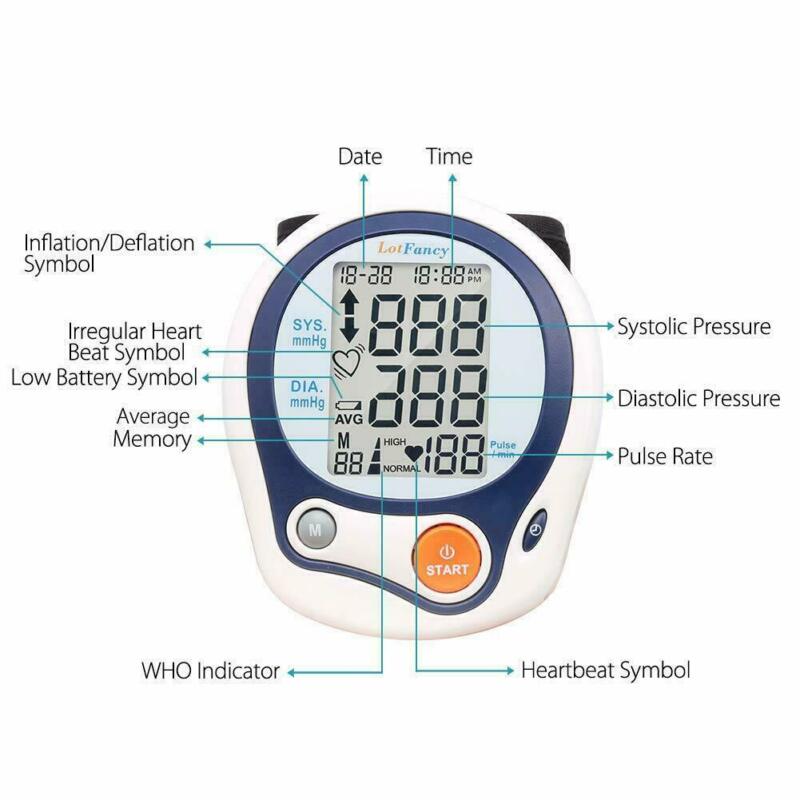 Wrist Blood Pressure Monitor