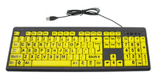 Large Print Keyboard for Visually Challenged