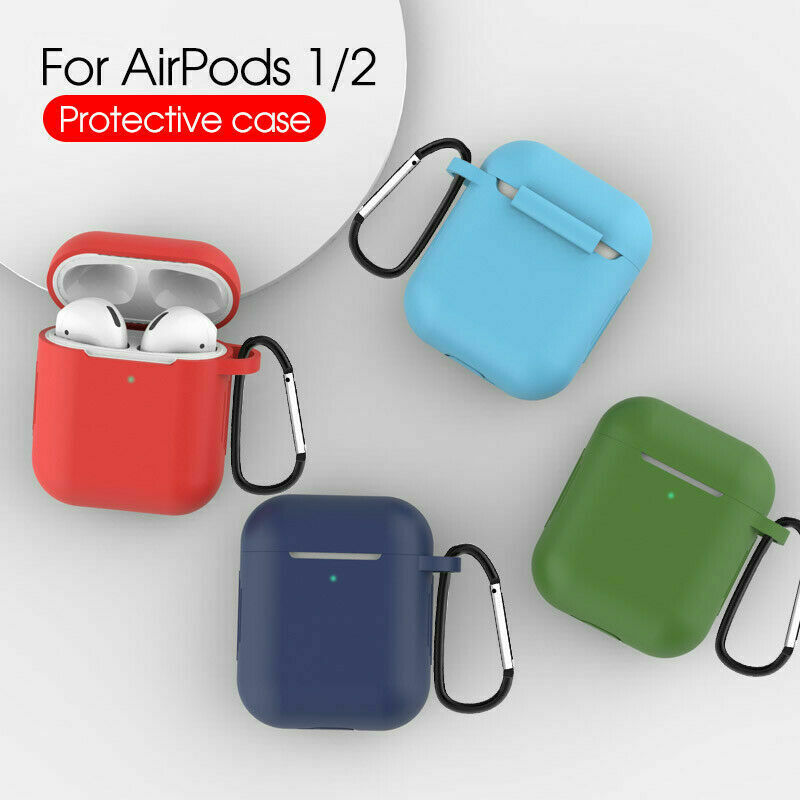 Apple AirPods Case with Keychain (25 Colors)