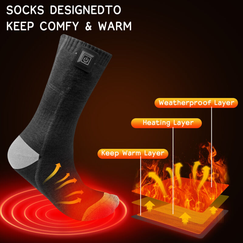 Rechargeable Heated Socks