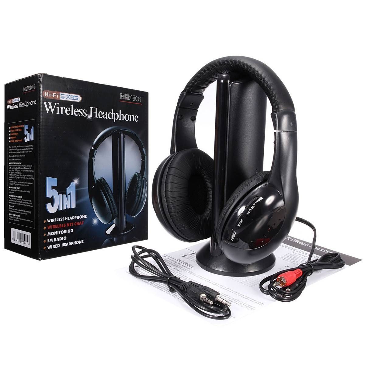 Wireless Headset TV Headphones