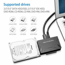 External Hard Drive Reader Recovery Converter for Universal 2.5" 3.5" HDD/SSD CD