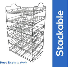 Can Organizer Metal Rack - Holds 36 Cans!