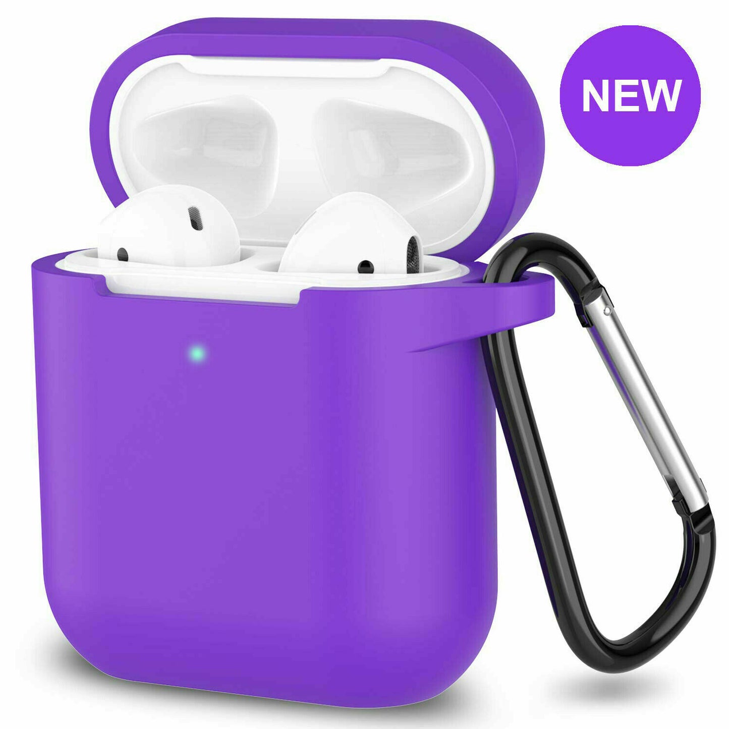 Apple AirPods Case with Keychain (25 Colors)