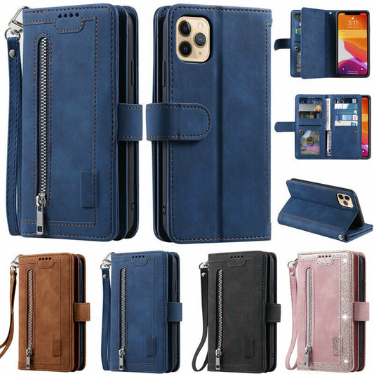 Zippered iPhone Wallet (4 Colors)