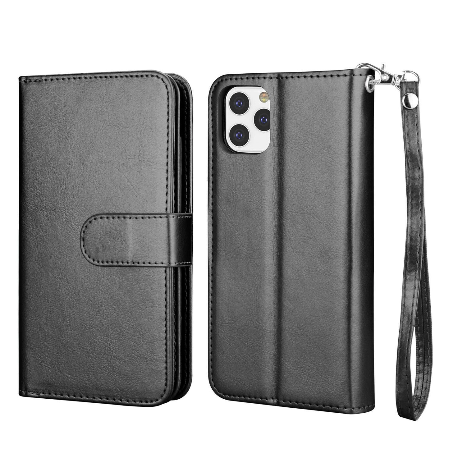 Leather Phone Flip Wallet