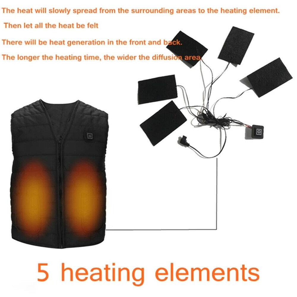 Rechargeable Heated Vest