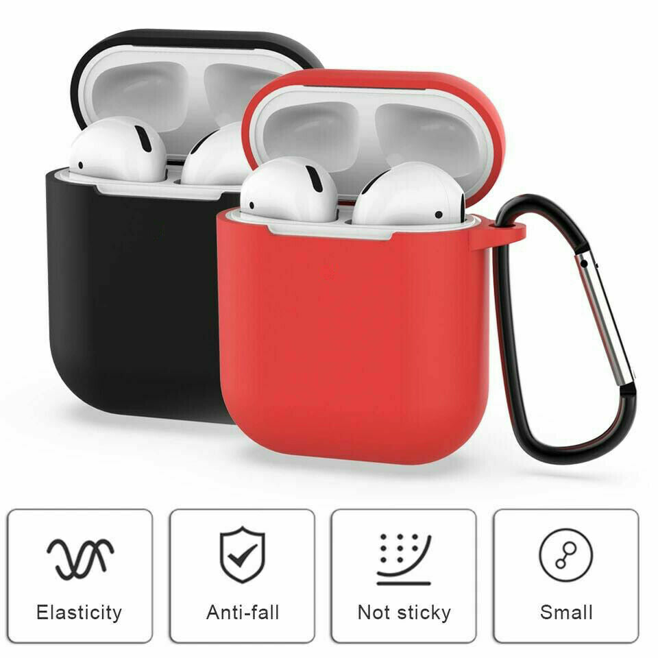 Apple AirPods Case with Keychain (25 Colors)