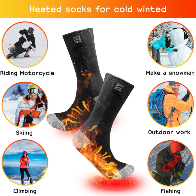 Rechargeable Heated Socks