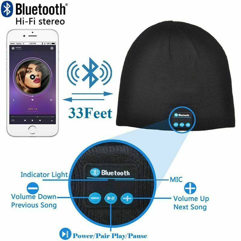 Wireless Knit Hat