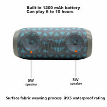 Portable Bluetooth Speaker with FM Radio