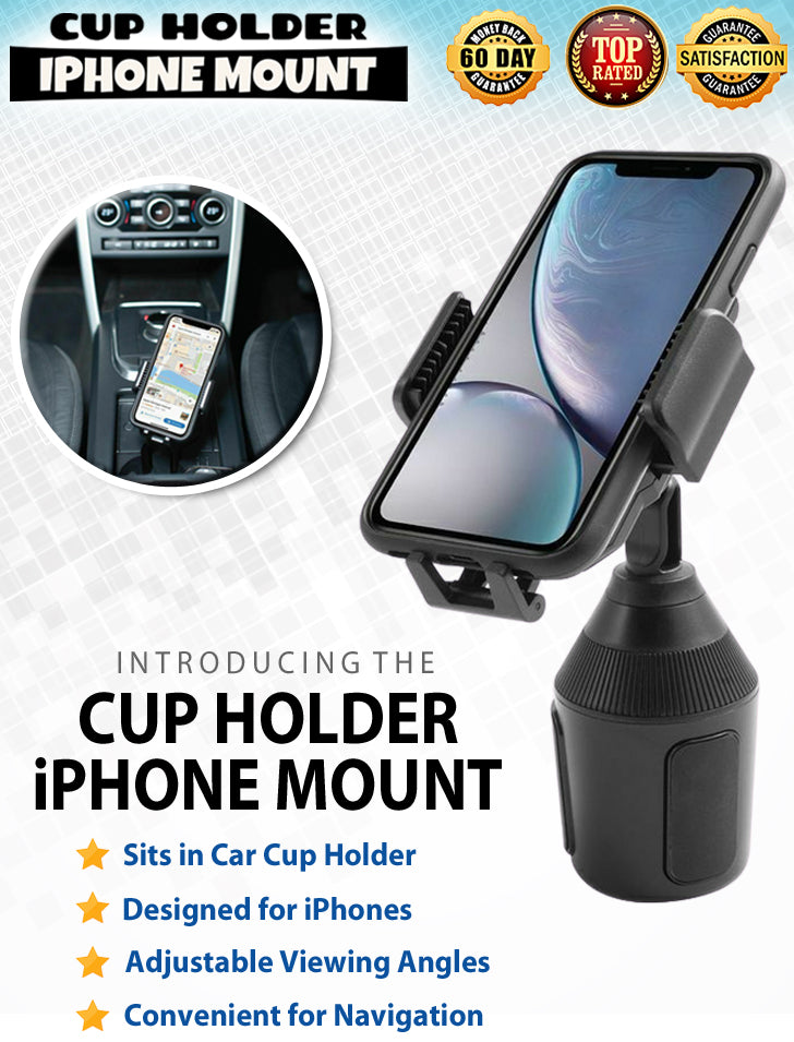 Cup Holder iPhone Mount