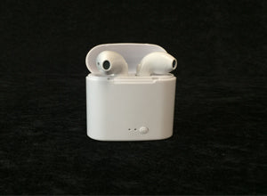 Wireless Earphones with Charging Box and Microphone