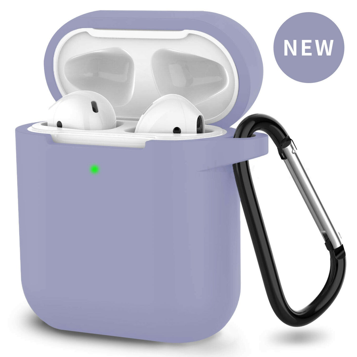 Apple AirPods Case with Keychain (25 Colors)