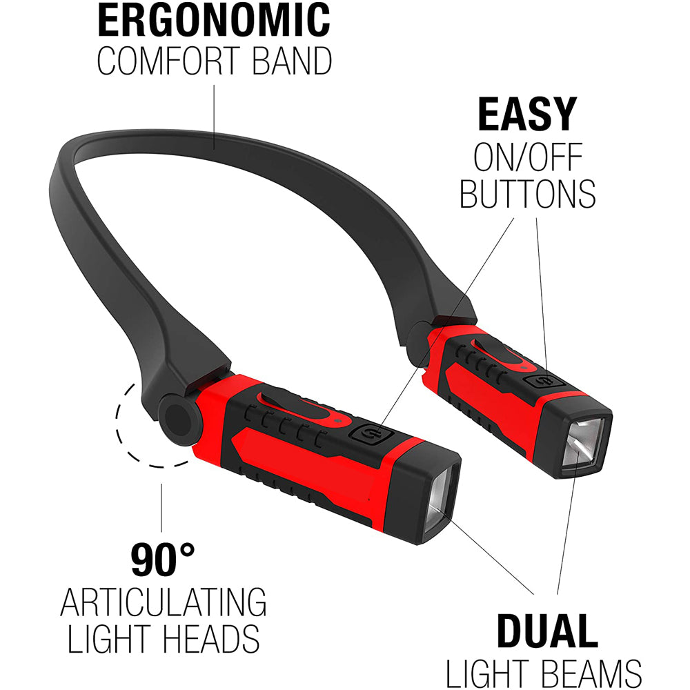 Pro Neck Light - Hands-Free Light Wherever You Go!