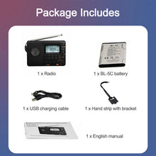 Portable Rechargeable Radio - Includes FM, AM, Shortwave, & MP3 Player