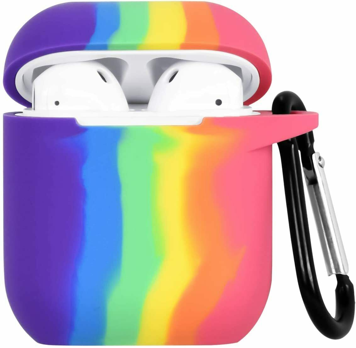 Apple AirPods Case with Keychain (25 Colors)